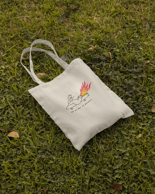 "On my way to burnout" Tote bag